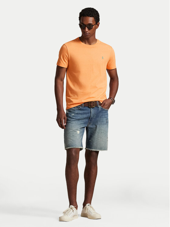 Polo Ralph Lauren Polo Ralph Lauren Póló 710671438457 Narancssárga Custom Slim Fit