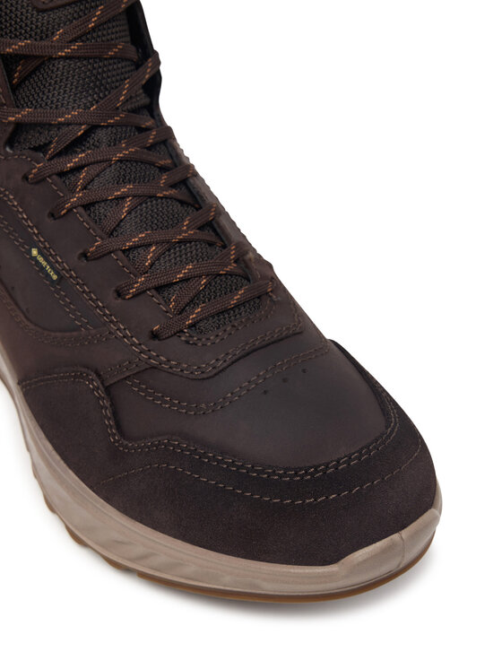 ECCO ECCO Sneakersy Exostride GORE-TEX 83546458500 Tmavo hnedá