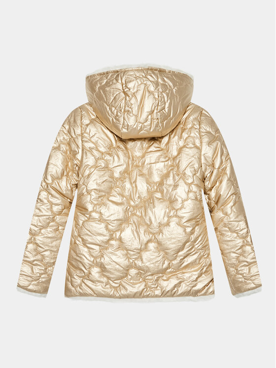 Guess Guess Kurtka przejściowa J3BL05 WEYO0 Złoty Regular Fit