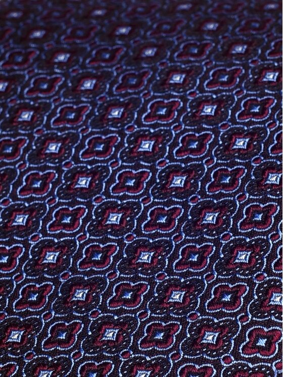 ELSNER ELSNER Γραβάτα JEDWAB ŻAKARD A0940 Σκούρο μπλε