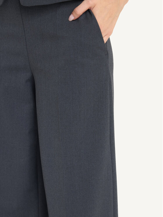 KMX KMX Spodnie materiałowe 809490020 Szary Wide Fit