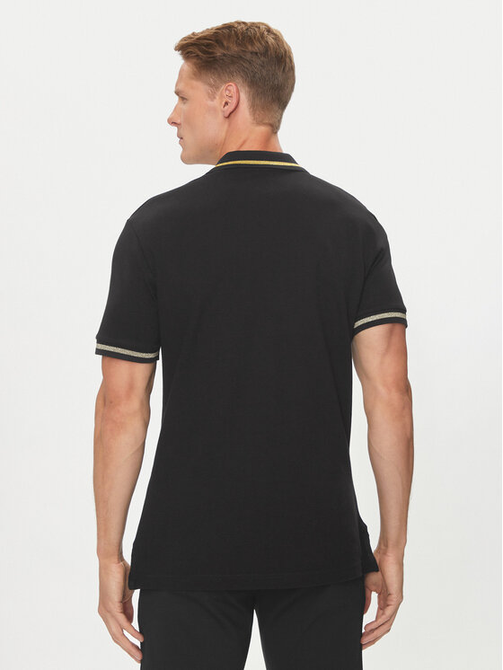 Versace Jeans Couture Versace Jeans Couture Поло 76GAGT02 Чорний Regular Fit