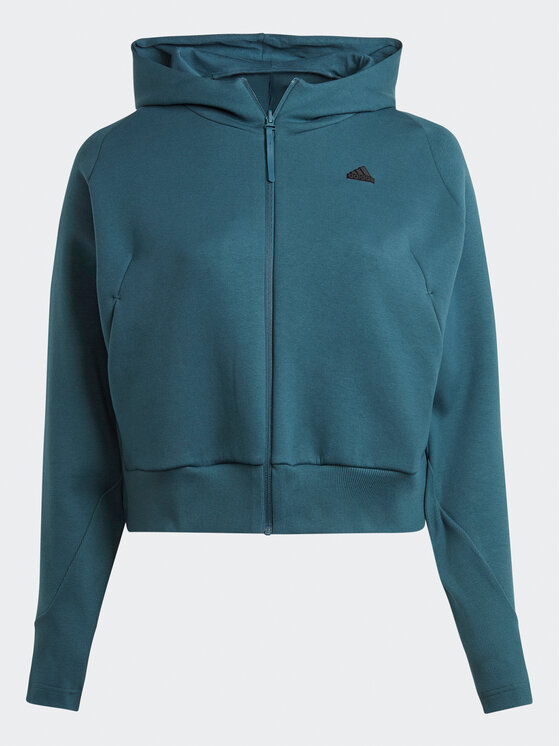 adidas Džemperis ar kapuci IN5150 Tirkīzs Loose Fit | Modivo.lv