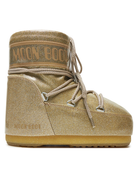 Moon Boot Sniega zābaki Icon Low Glitter 80D1409440 Zelta