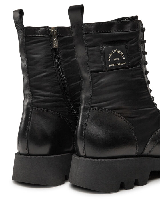 KARL LAGERFELD KARL LAGERFELD Schnürschuhe KL11170 Schwarz