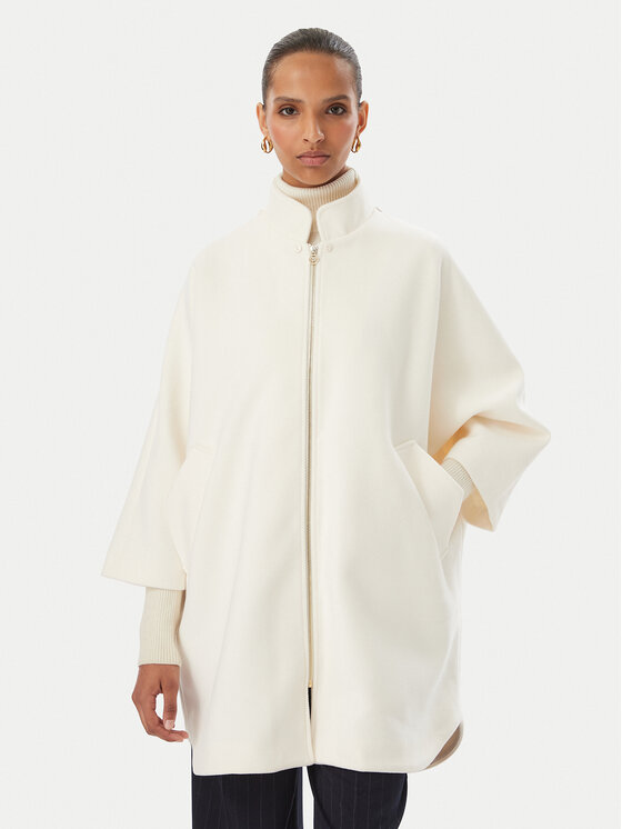 Rinascimento Rinascimento Kevad-sügis mantel CFC0130344003 Kreemjas Oversize