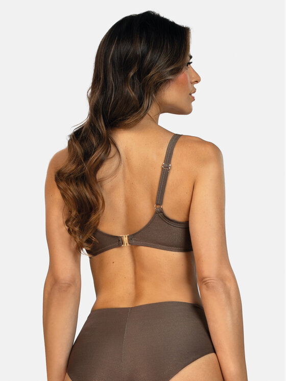 Feba Feba Bikini pezzo sopra FG90 Marrone