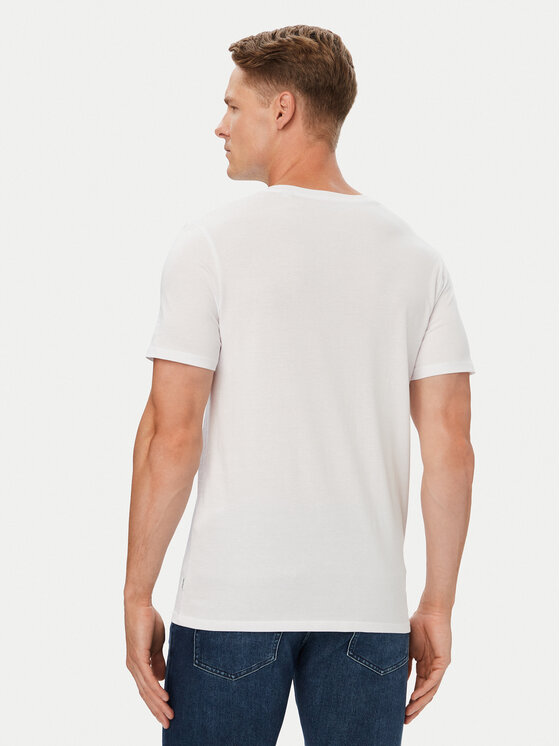 Jack & Jones Jack & Jones Komplet t-shirtów Basic 12133914 Biały Regular Fit