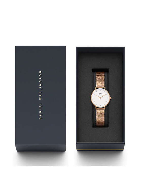 Daniel Wellington Daniel Wellington Zegarek DW00100528 Różowe złoto
