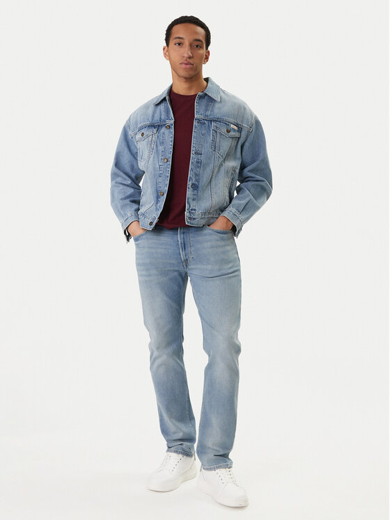 Calvin Klein Calvin Klein Džinsai LV04RD900G Mėlyna Slim Fit