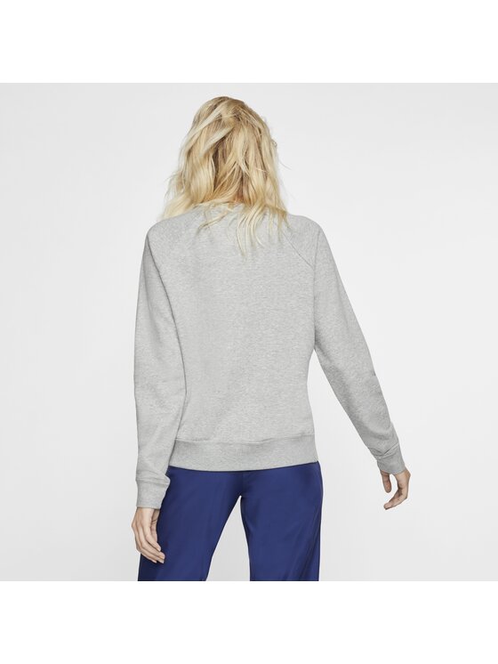 Nike Nike Bluza Sportswear Essential Szary Regular Fit