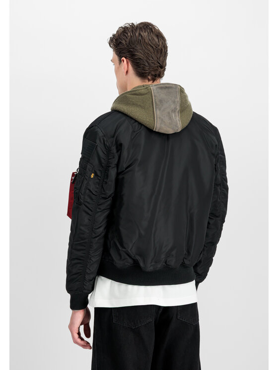Alpha Industries Alpha Industries Bundy bomber AI.166107-404-5XL Čierna Slim Fit