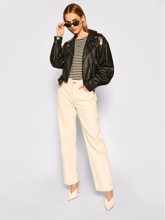 T-shirt Logo Stripe Ss K20K202147 Multicolore Slim...