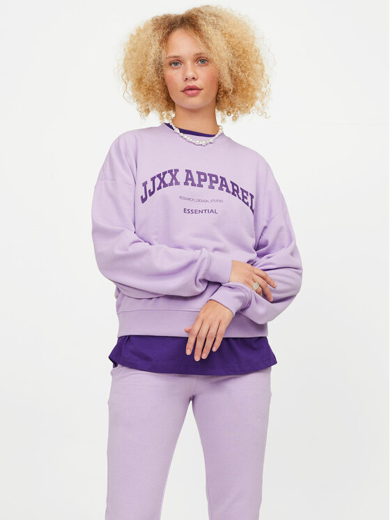 JJXX JJXX Džemperis Riley 12248650 Violetinė Regular Fit