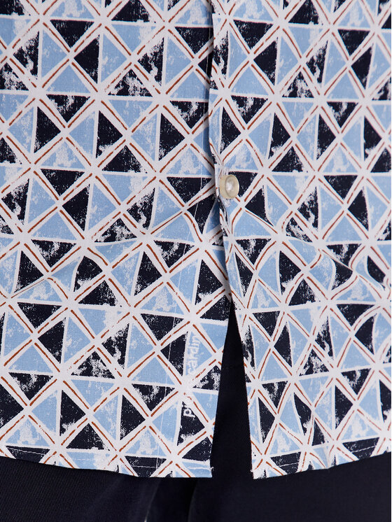 Pierre Cardin Pierre Cardin Риза 15401/000/0111 Син Tailored Fit