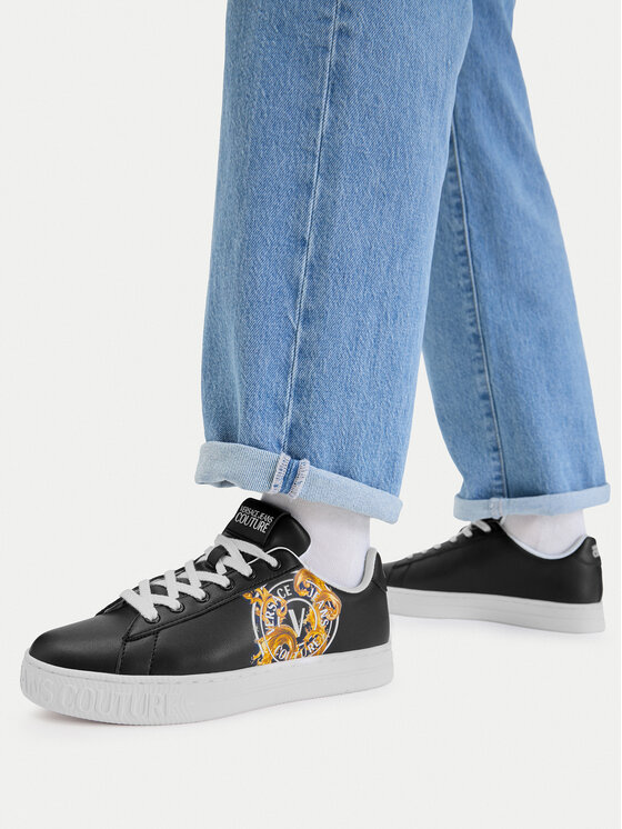 Versace Jeans Couture Versace Jeans Couture Sneakersy 80VA3SK3 ZPB73 899 Černá