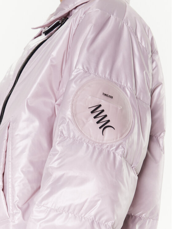 MMC Studio MMC Studio Giubbotto piumino Biker Rosa Relaxed Fit