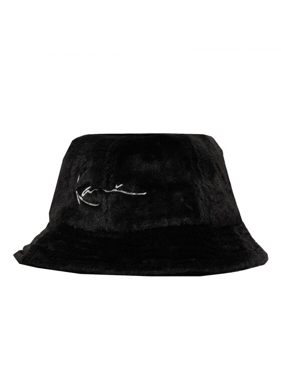 Karl Kani Bucket SIGNATURE BUCKET HAT Czarny Modivo.pl