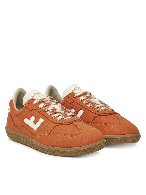 Flamingos Life Flamingos Life Sneakersy Burela Slim Pomarańczowy