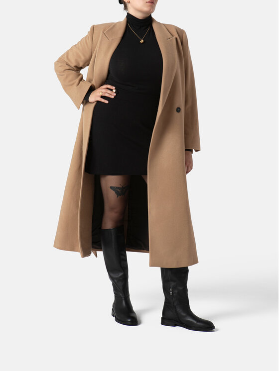 L37 L37 Kozaki SIMPLE BOOTS Czarny