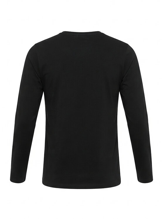 Ombre Ombre S dlouhým rukávem L172 Černá Regular Fit