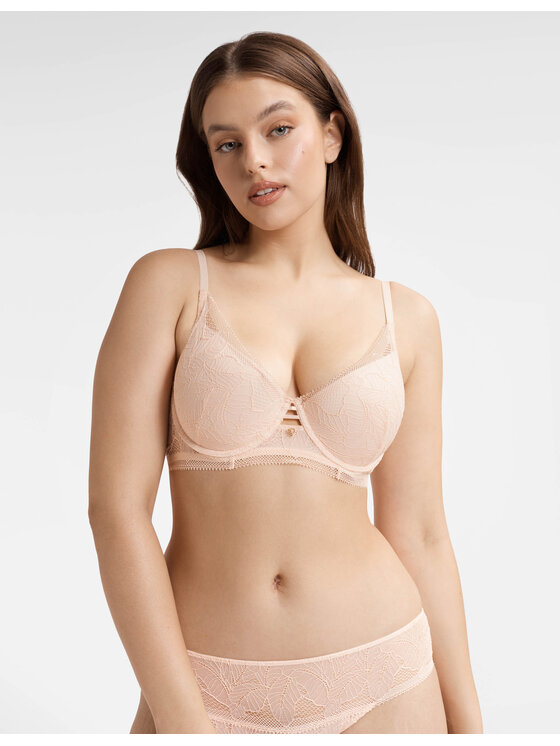 Esotiq Esotiq Biustonosz push-up 40479 Różowy