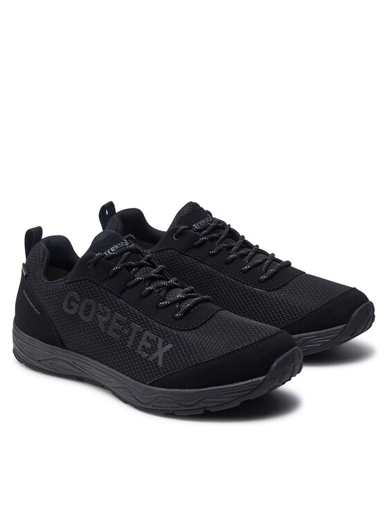 Treksta Treksta Turistiniai batai Campus Low Gtx Uni GORE-TEX 22401308 008 Juoda