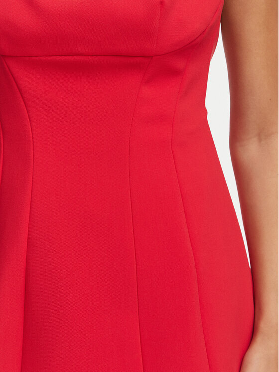 Bardot Bardot Kokteilinė suknelė Branca 60492DB Raudona A-Line Fit