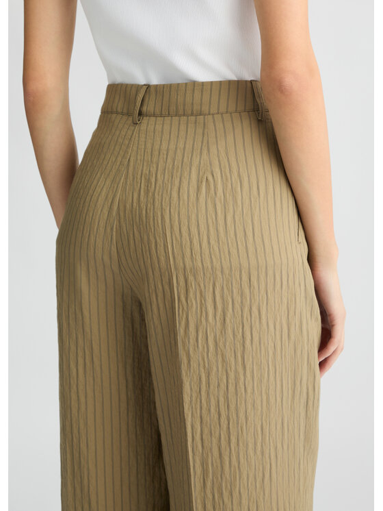 Liu Jo Liu Jo Spodnie materiałowe WA5399T4305M9467 Zielony Regular Fit