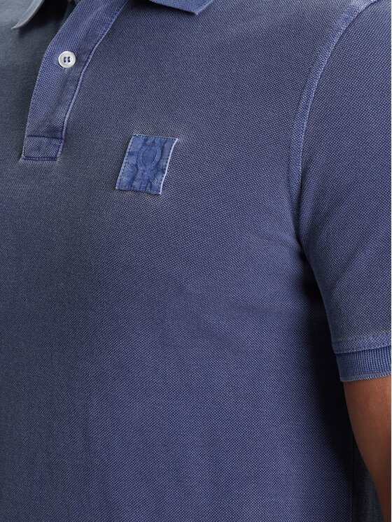 United Colors Of Benetton United Colors Of Benetton Polo 3089U302D Niebieski Regular Fit