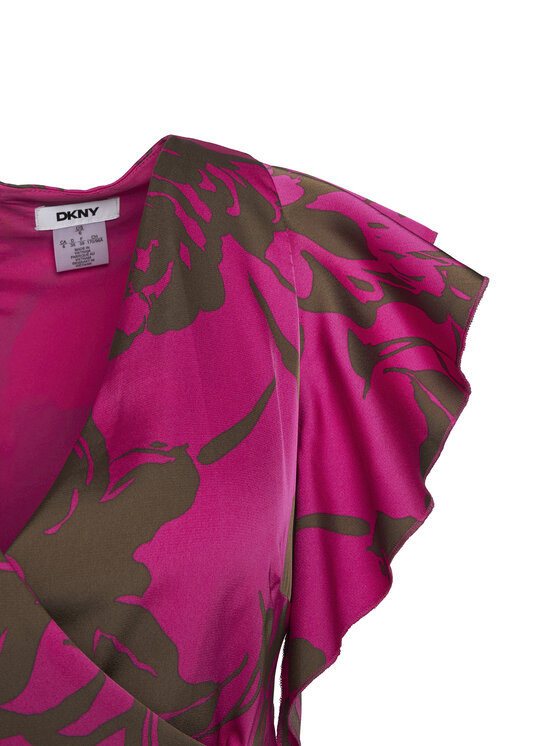 DKNY DKNY Vestito estivo DD5E1N32 Rosa Regular Fit