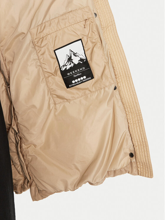 Weekend Max Mara Weekend Max Mara Giubbotto piumino Guelfo 2425496092000 Beige Regular Fit