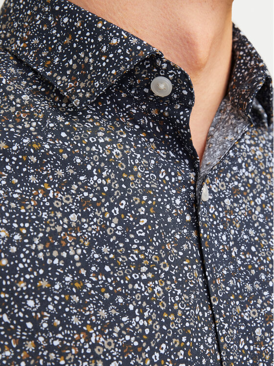 Jack&Jones Jack&Jones Srajca Blackpool 12260625 Mornarsko modra Slim Fit