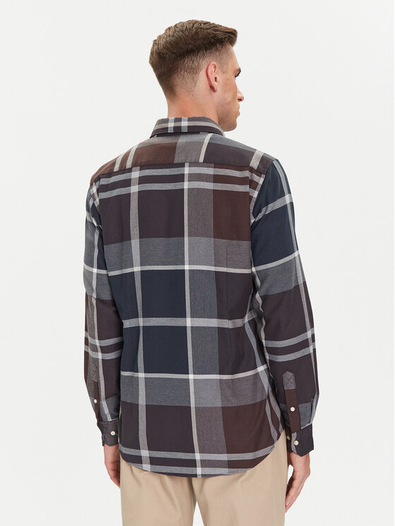 Barbour Barbour Camicia Dunoon MSH4980TN38 Blu scuro Regular Fit