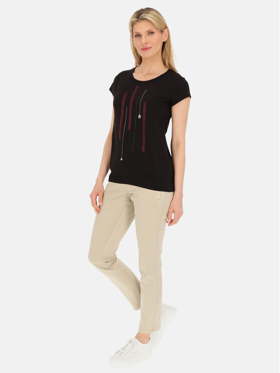 L’AF L’AF T-Shirt Lira Czarny Regular Fit