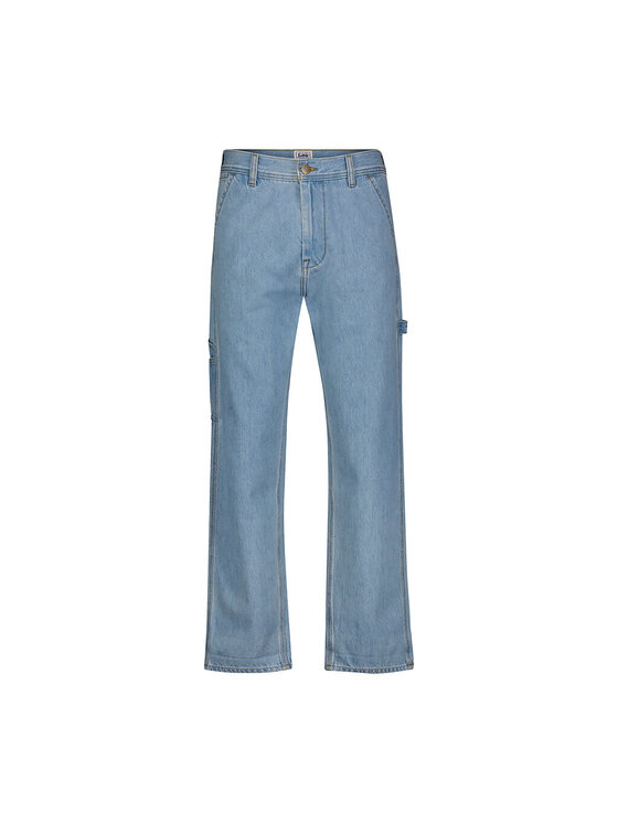 Lee Lee Jeansy CARPENTER Niebieski Loose Fit
