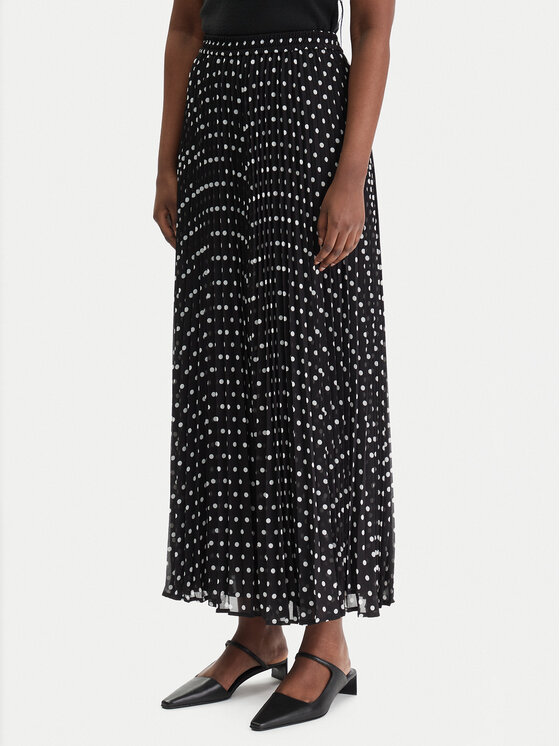 MICHAEL Michael Kors MICHAEL Michael Kors Fustă maxi MR670J5K9J Negru Regular Fit