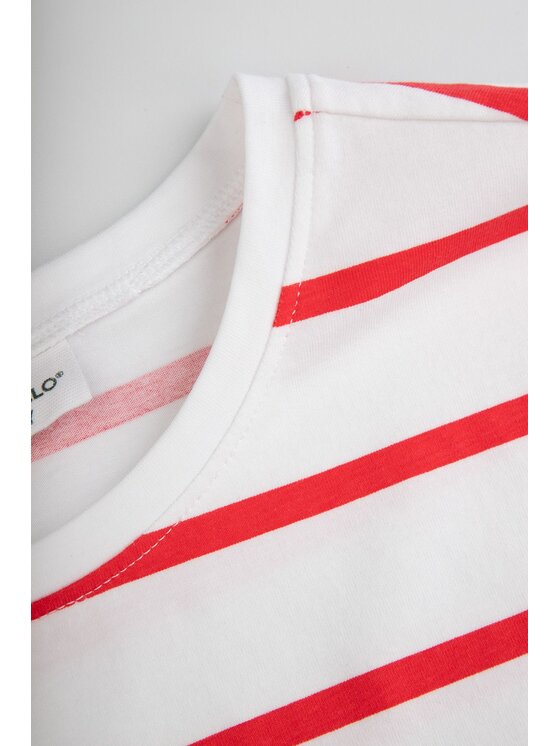 Coccodrillo Coccodrillo T-Shirt WC6143216VGA-009 Czerwony Regular Fit
