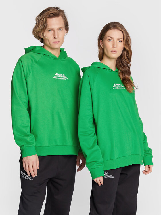 Ellesse Bluză Unisex Giordano SGP16248 Verde Regular Fit