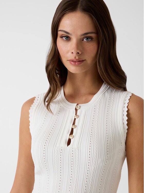 Guess Guess Top 183317 Beżowy Classic Fit