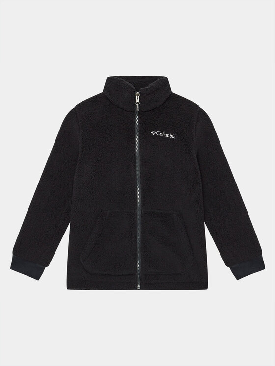 Columbia Fleecová mikina Rugged Ridge II Sherpa Full Zip Čierna Regular Fit