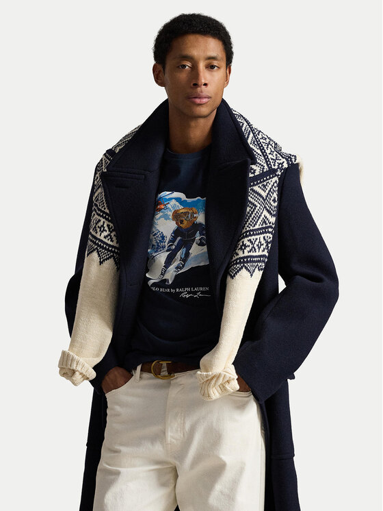 Polo Ralph Lauren Polo Ralph Lauren Тишърт 710P07343002 Тъмносин Regular Fit