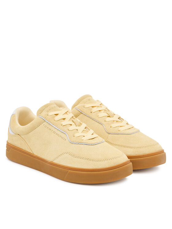 Tommy Hilfiger Tommy Hilfiger Sneakersy Casual FW0FW08898 Żółty