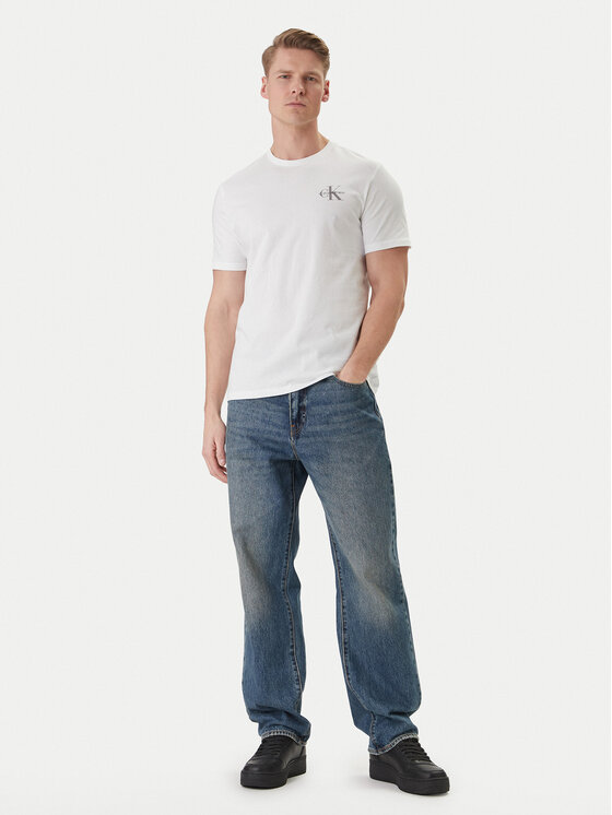 Calvin Klein Jeans Calvin Klein Jeans T-Shirt LV04RF278G Bílá Regular Fit