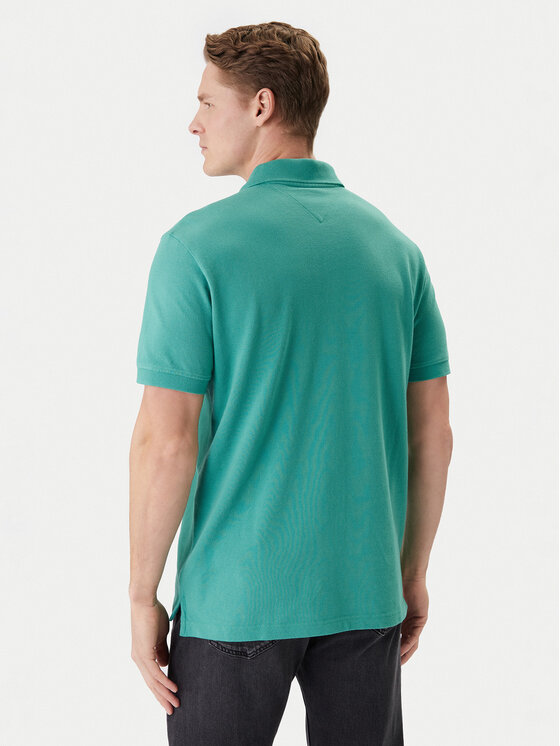 Tommy Jeans Tommy Jeans Polo DM0DM22711 Zielony Regular Fit