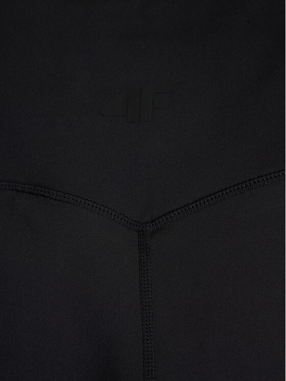 4F 4F Legginsy MULTI ACTIVE Czarny Slim Fit
