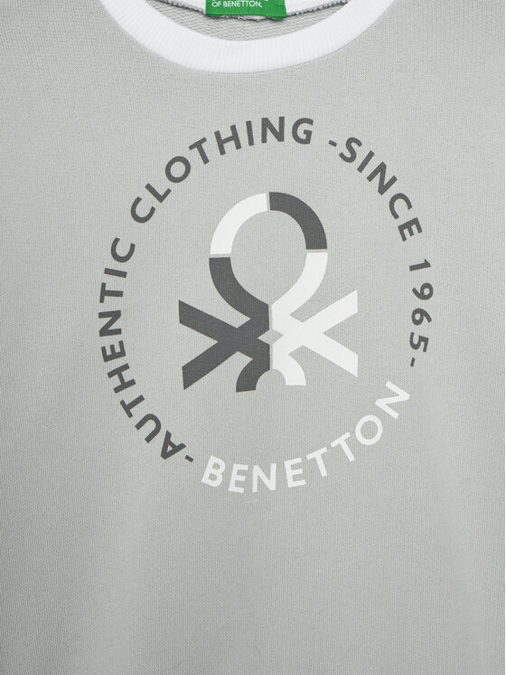 United Colors Of Benetton United Colors Of Benetton Μπλούζα 3J68C10N2 Γκρι Regular Fit