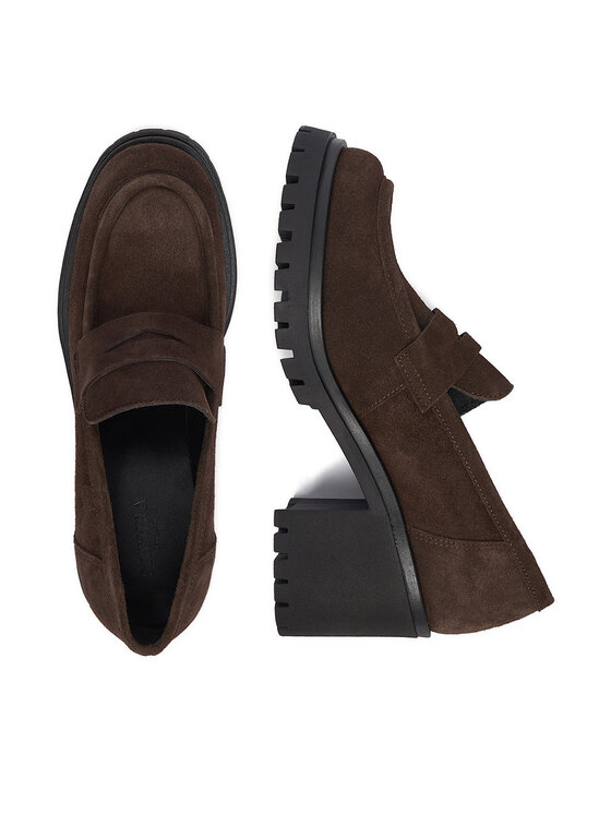 Badura Badura Loafers GATE-25820LM Maro închis