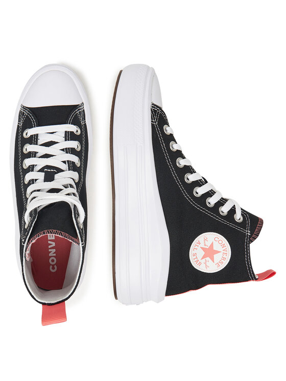 Converse Converse Plátenky CHUCK TAYLOR ALL STAR MOVE PLATFORM 271716C Čierna