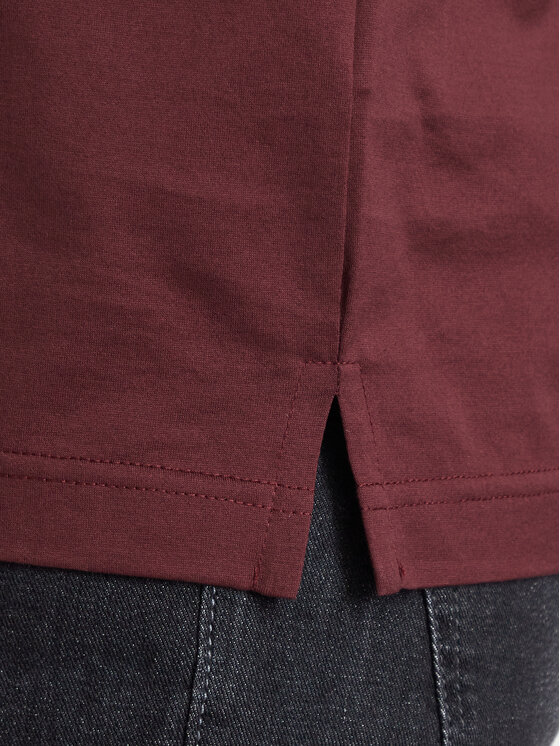 KARL LAGERFELD KARL LAGERFELD Поло 745000 564200 Бордовий Regular Fit